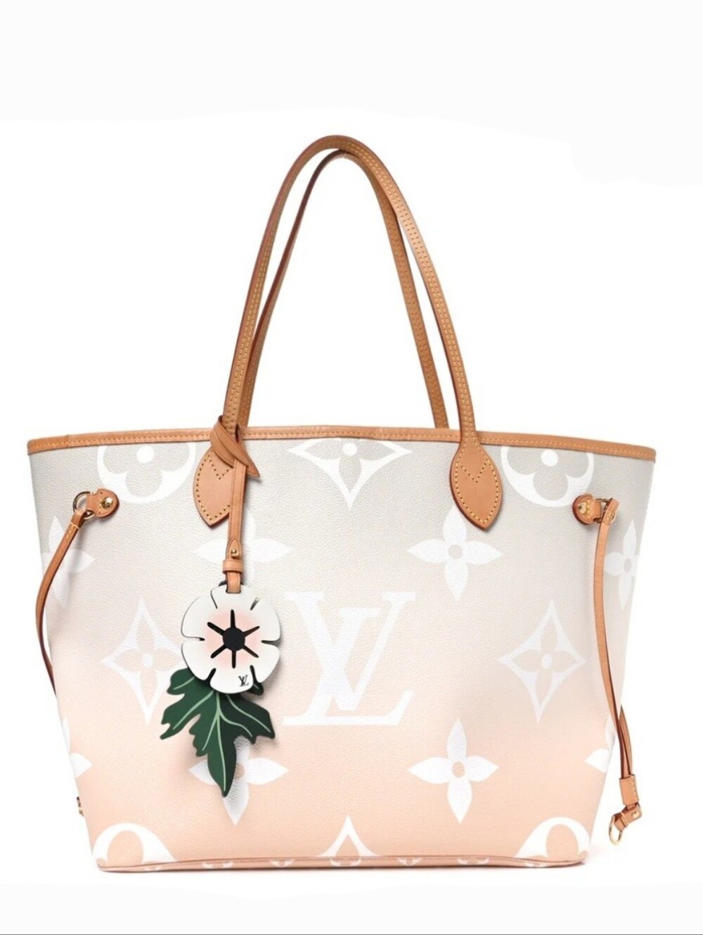 Louis Vuitton Monogram Giant By The Pool Neverfull MM in Brume ... Like New
